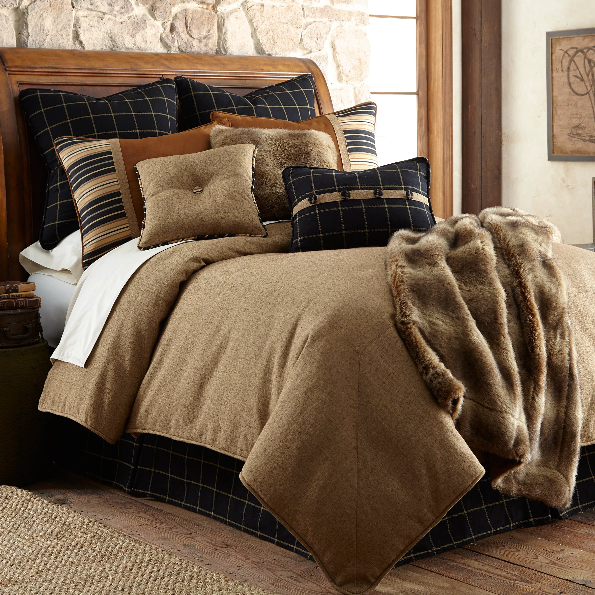 Safe Ashbury Comforter Set 4 Pc Fast