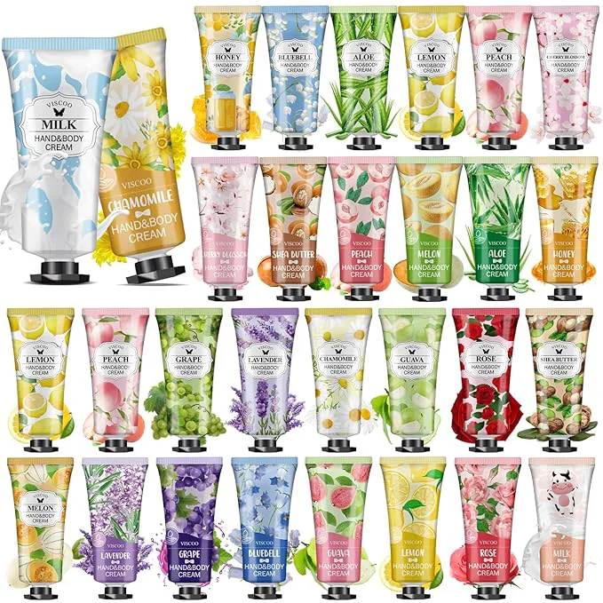 Sophisticated VISCOO 28 Pack Hand Cream Gifts Set Smart