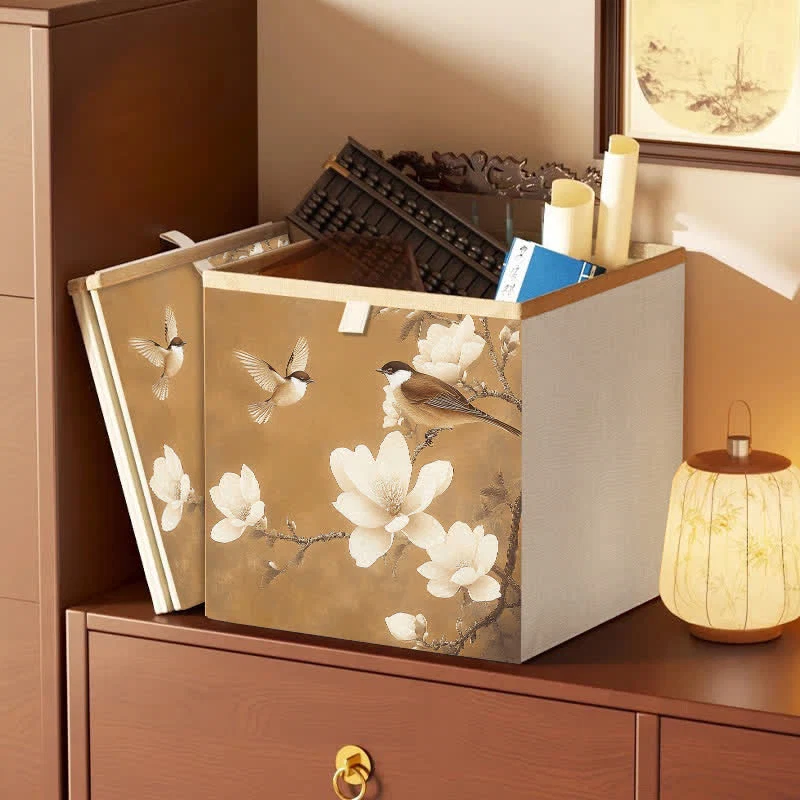 Casual Ownkoti Vintage Style Foldable Decorative Storage Bag Responsible
