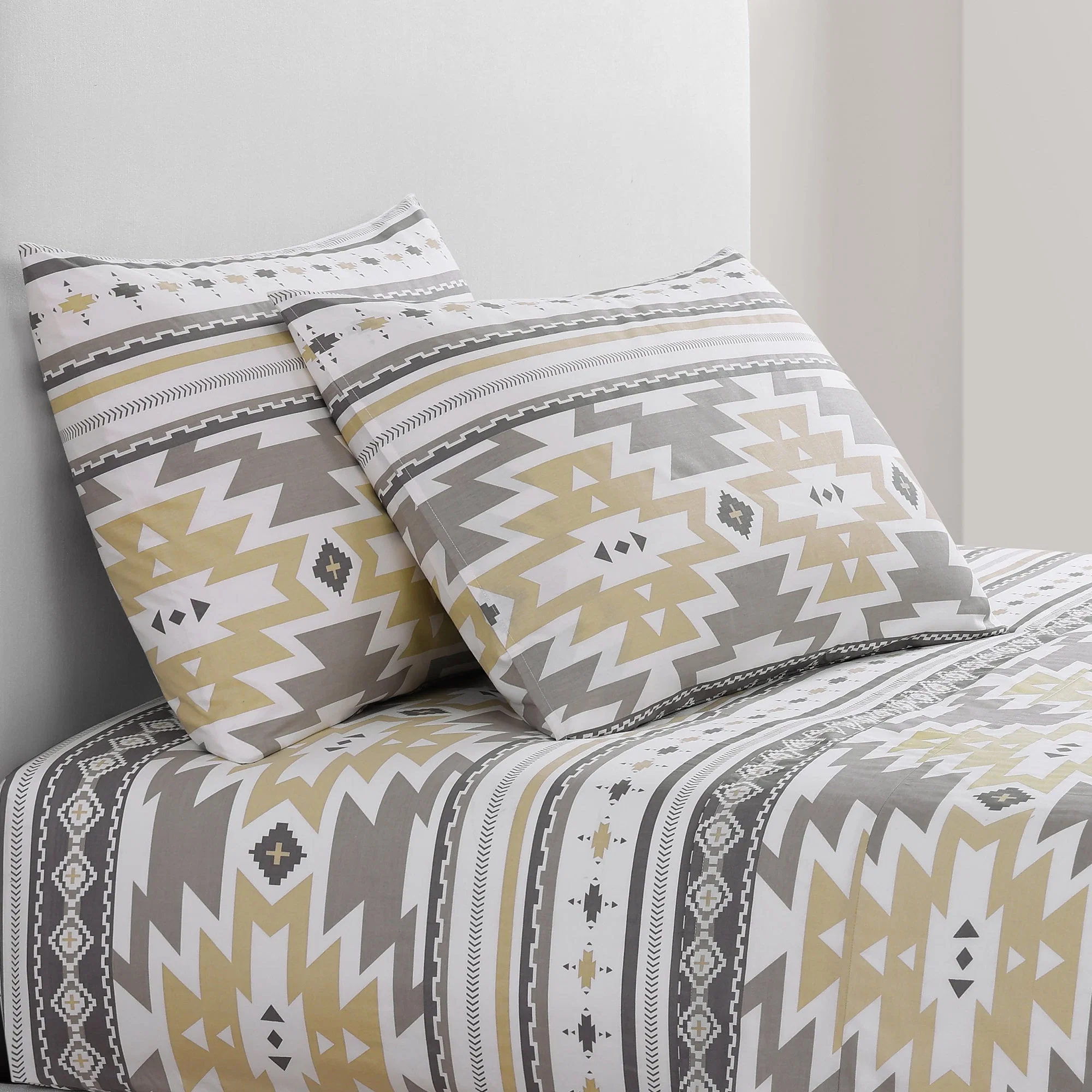 Unique 200TC Cotton Desert Sage Sheet Set 3 Pc Soft