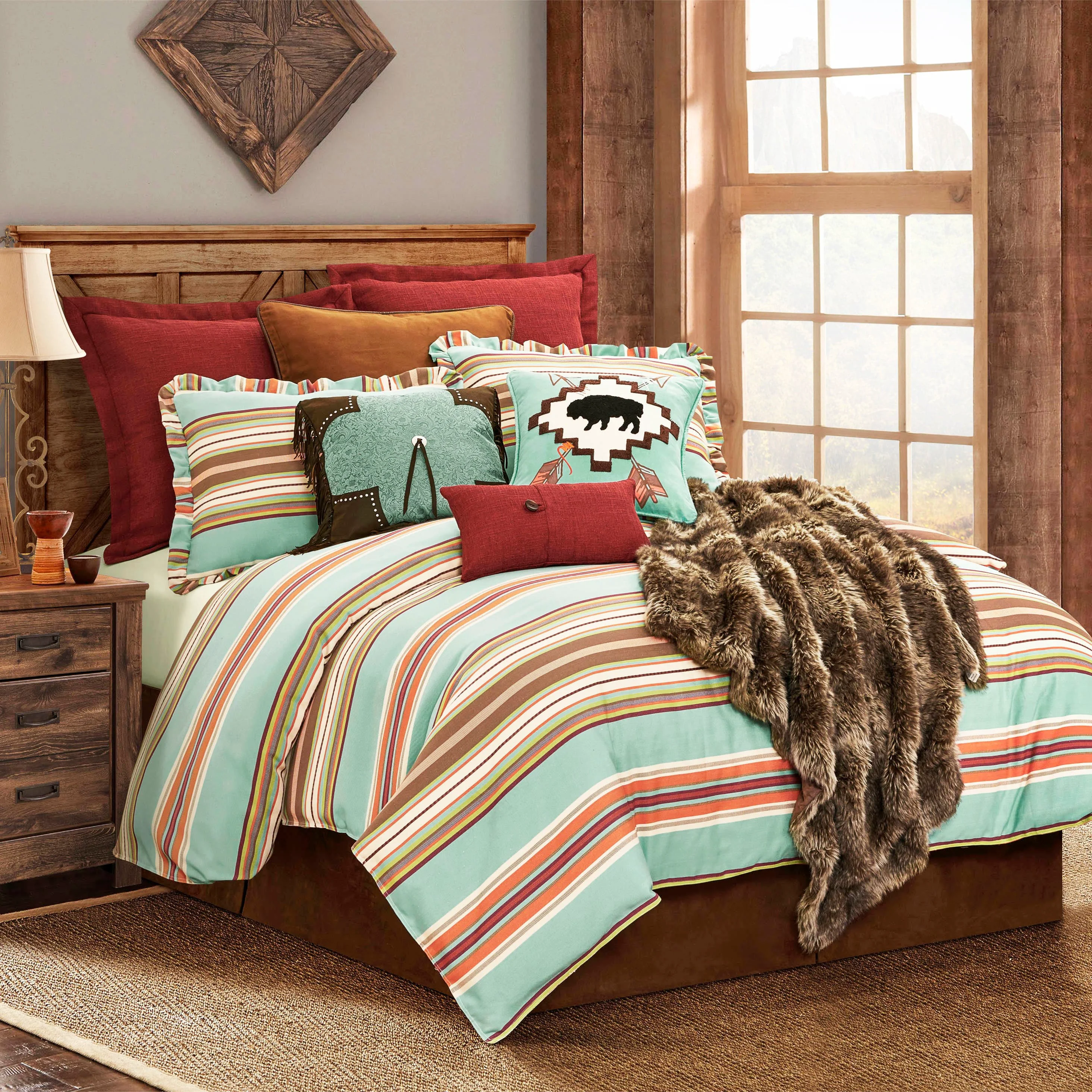 Specialty Serape Comforter Set 2 Pc Stylish