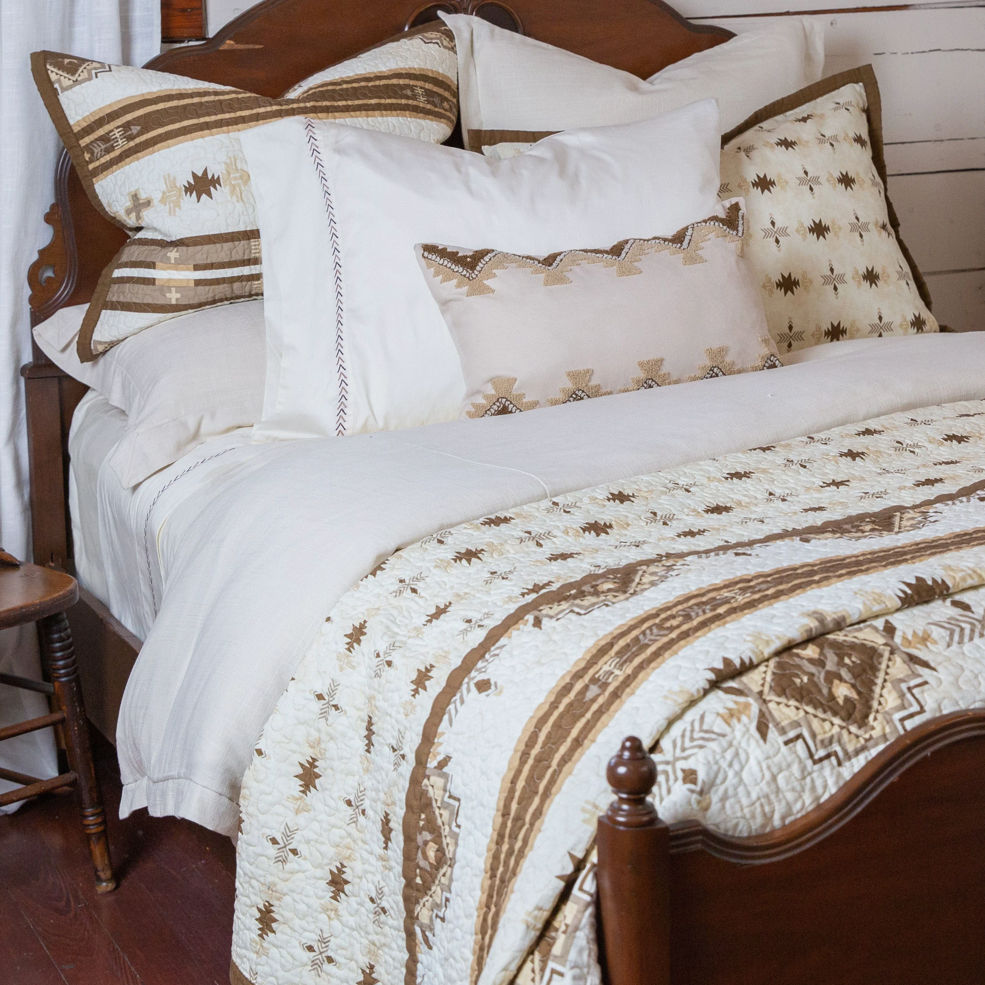 User-Friendly Dakota Reversible Quilt Set 3 Pc Efficient