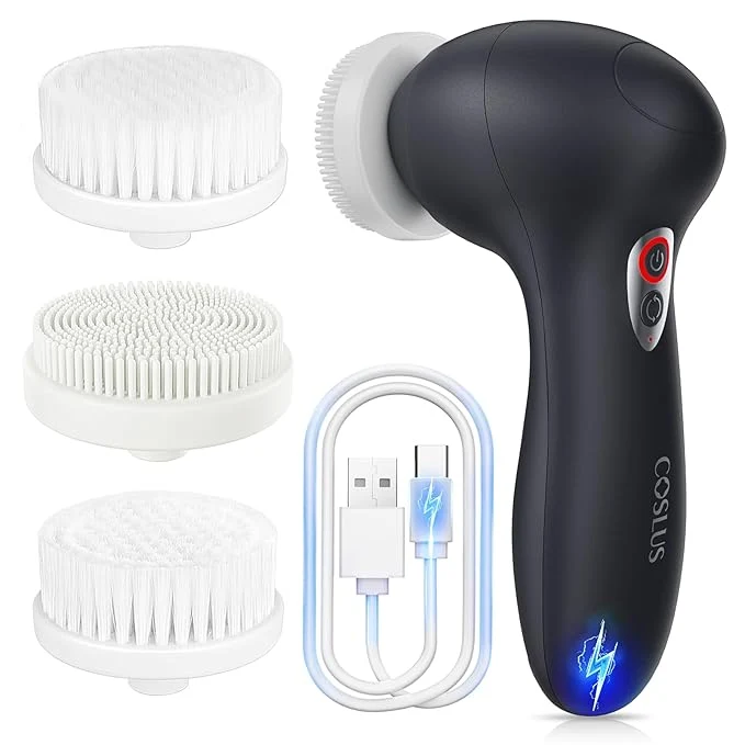 Smart COSLUS FBX04 Facial Cleansing Brush Face Scrubber 3 in 1 Bi-Directional Optimized