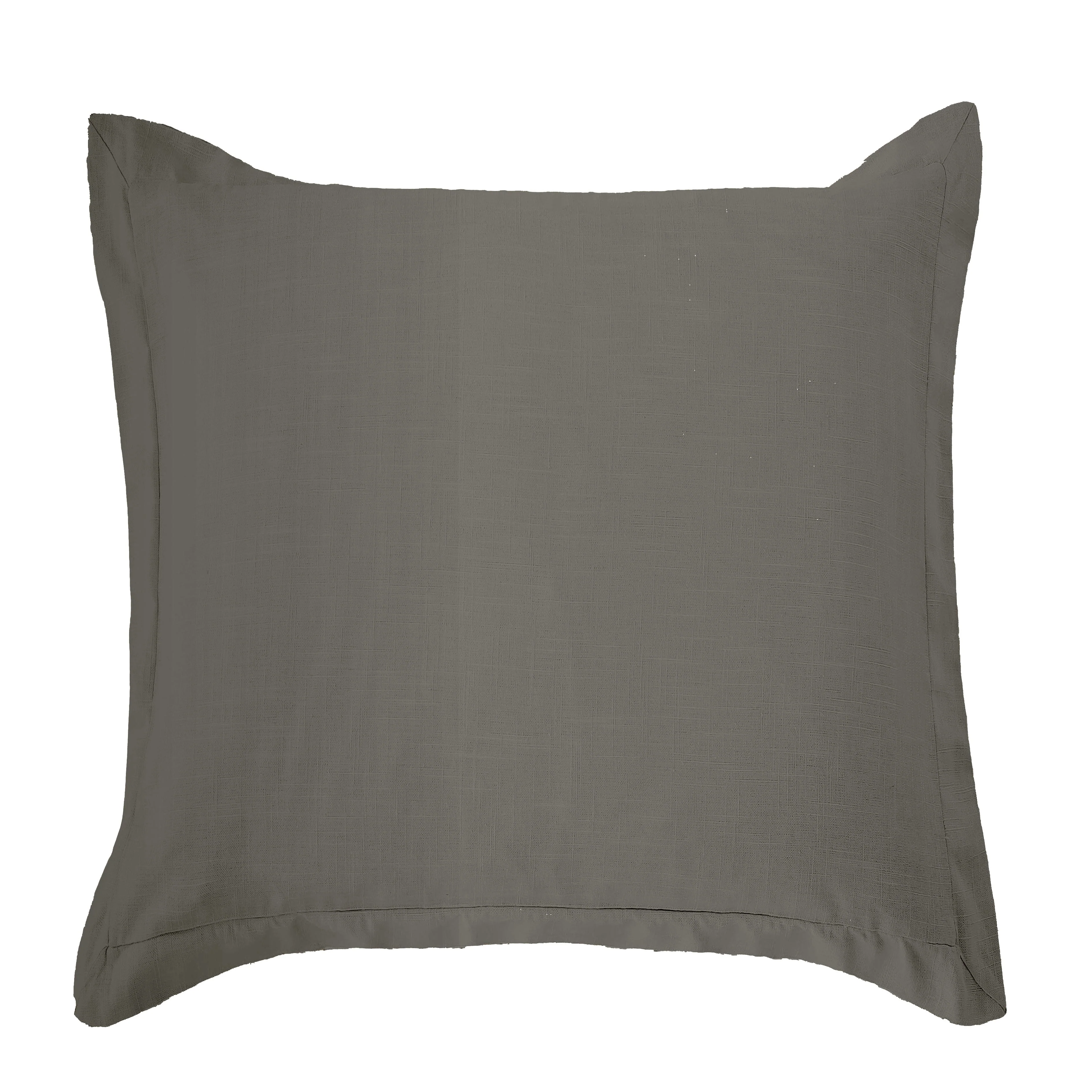 Refined Luna Washed Linen Tailored Euro Sham Lightweight