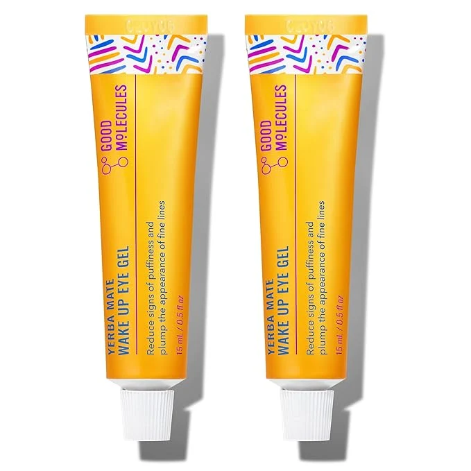 Durable Good Molecules Yerba Mate Wake Up Eye Gel Pack 2 – 15 ml Each Hydrating Under Exclusive