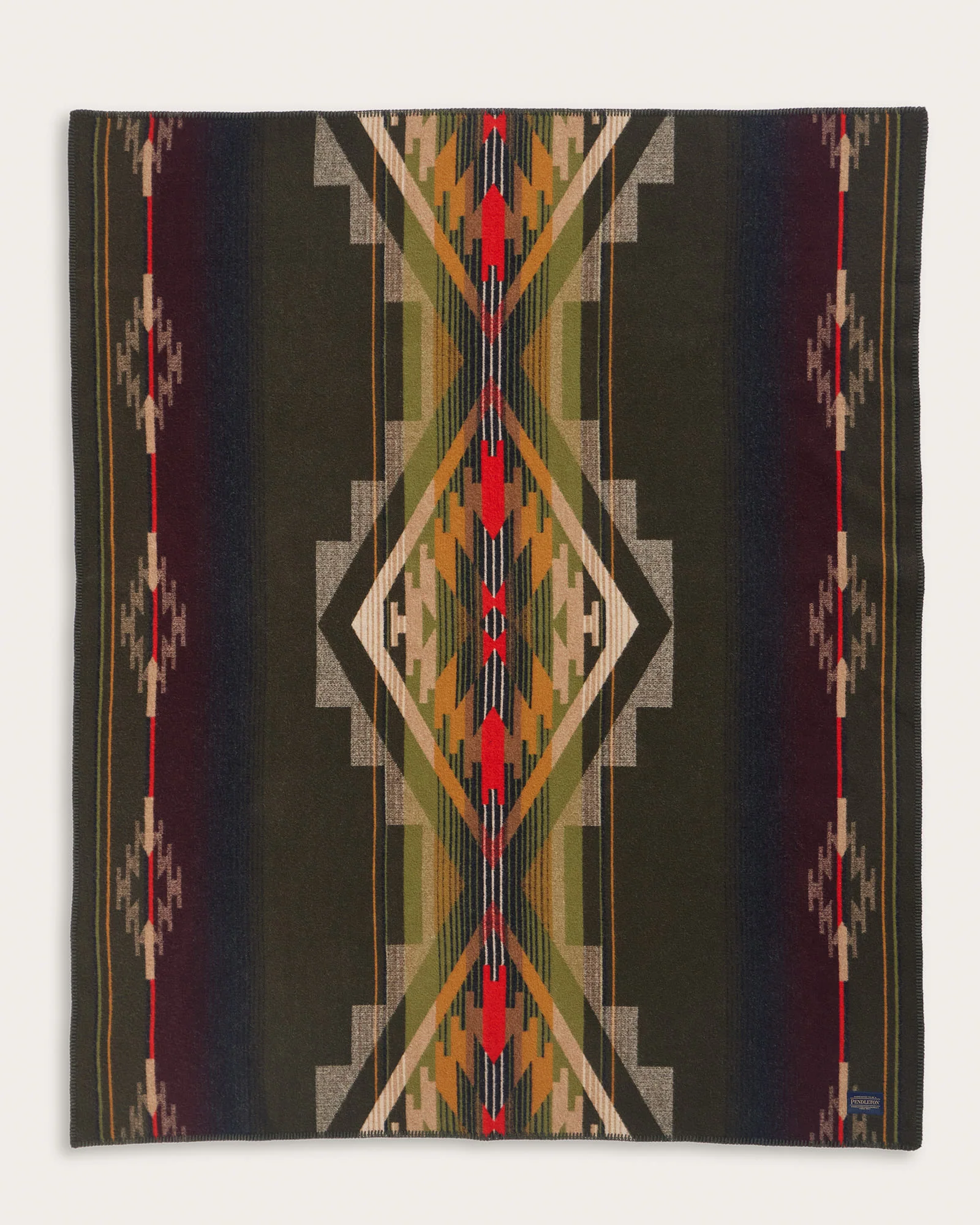 Reusable Tumalo Throw Olive Multi Expertly Made