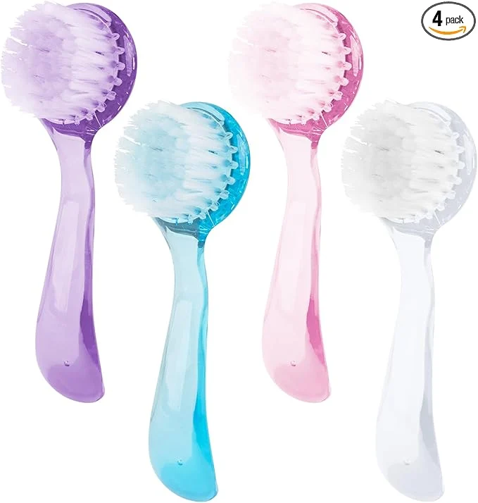 Trendy AUEAR 4 Pack Face Brush for Cleansing and Facial Cleaning User-Friendly