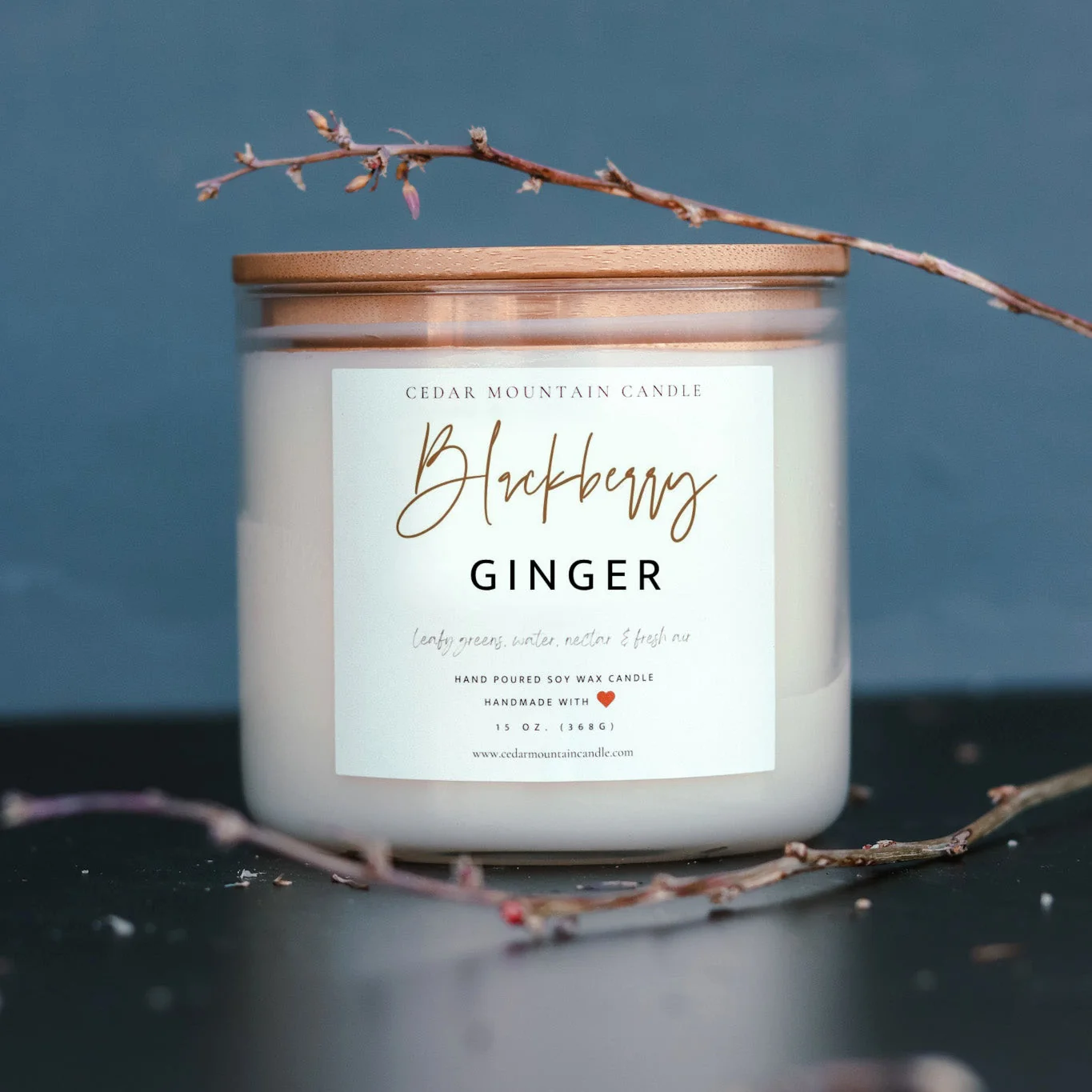 Elite Blackberry Ginger - 3 Wick Jar Candle Stylish