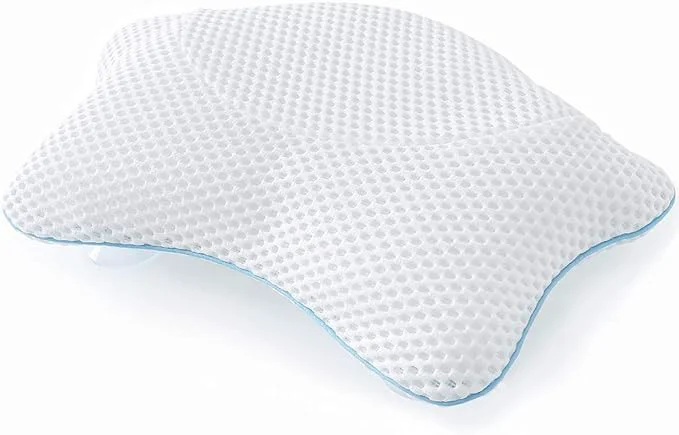 High-Quality Non Slip Bath Pillow Luxury Spa Bathtub Head Neck Rest Support Permeable Proven