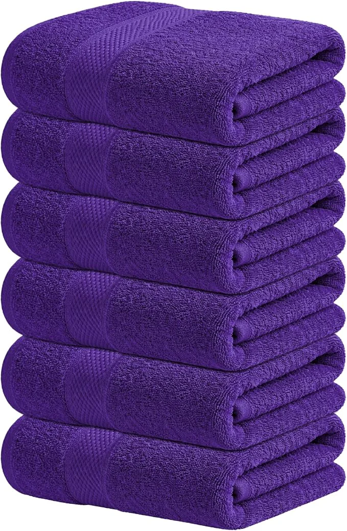 Comfortable Infinitee Xclusives Purple Hand Towels Classic