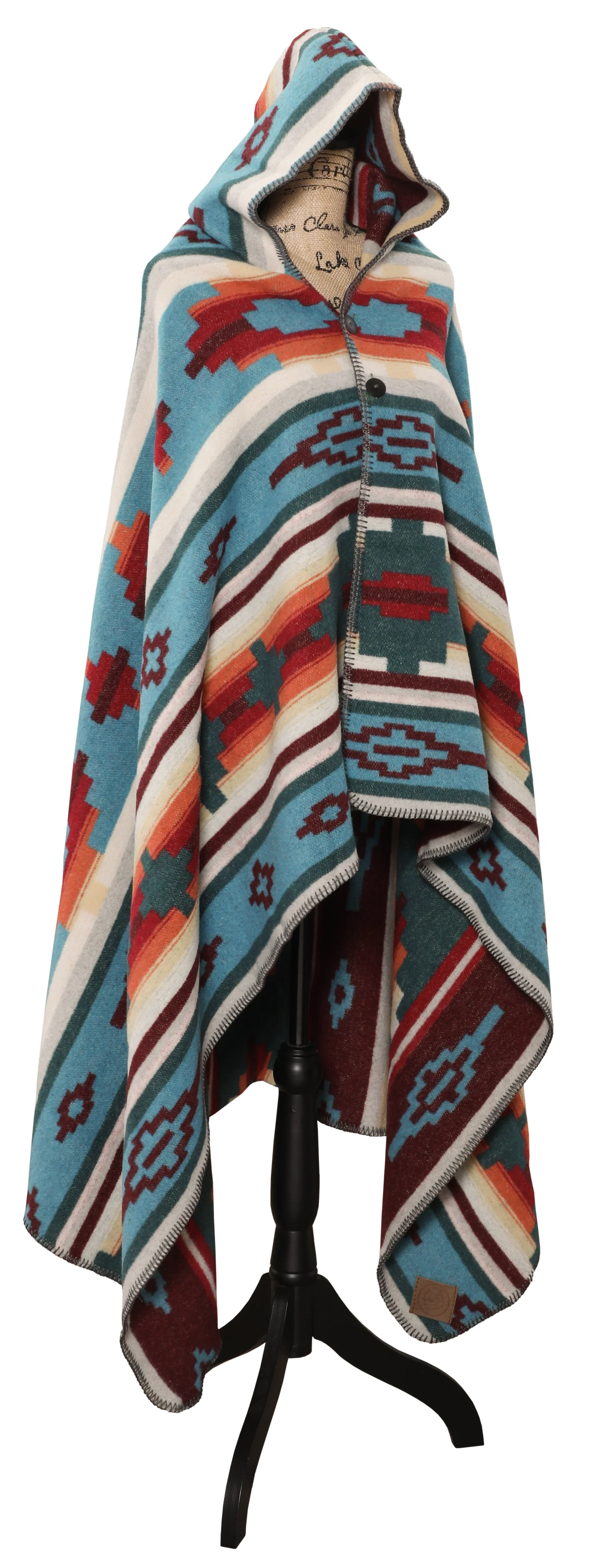 Responsible Crystal Creek III Hooded Throw Green