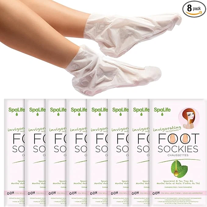 Certified SpaLife Moisturizing Foot Sockies Mothers Day Gifts Foot Mask Efficient