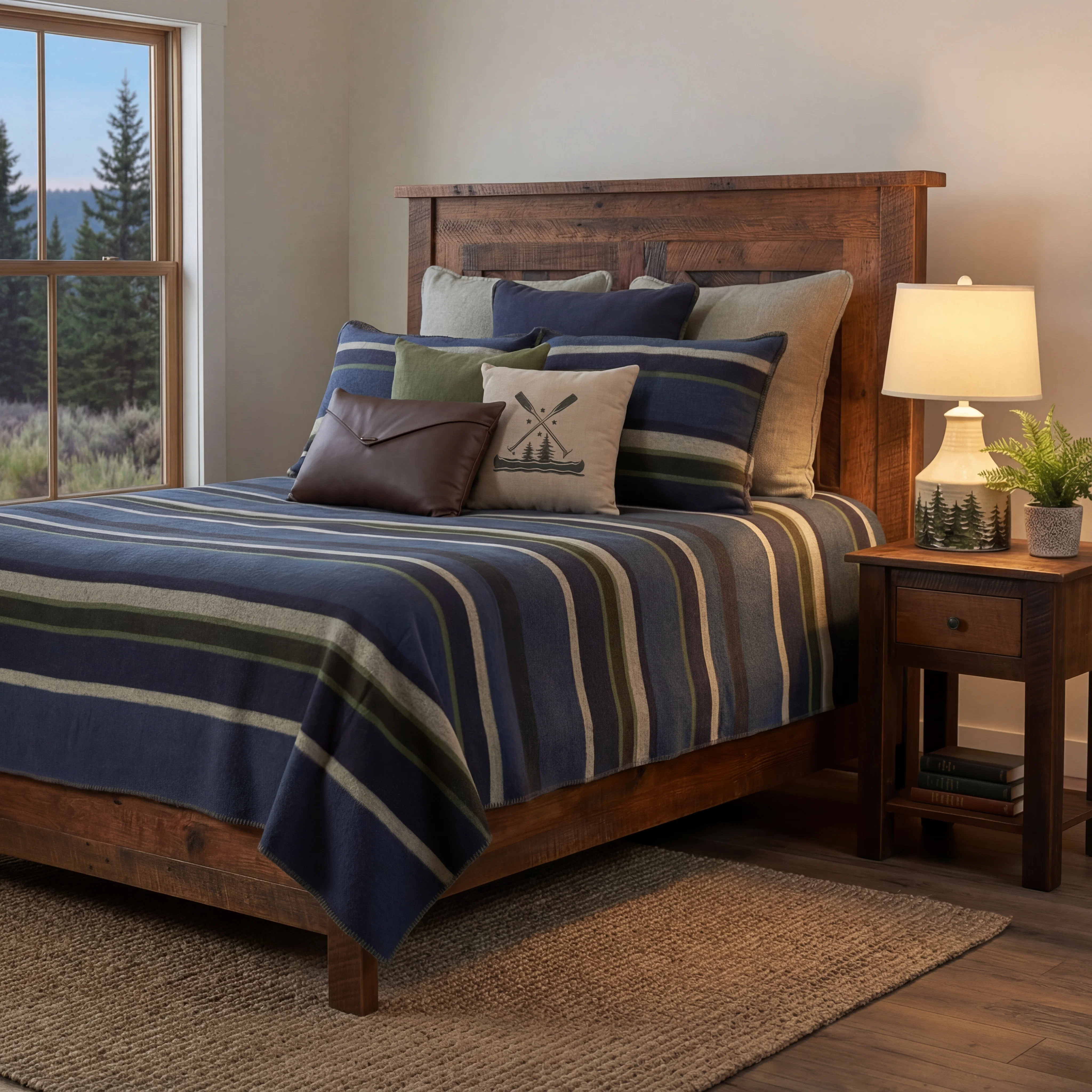 Convenient Lapis Valley Bedspread First-Class