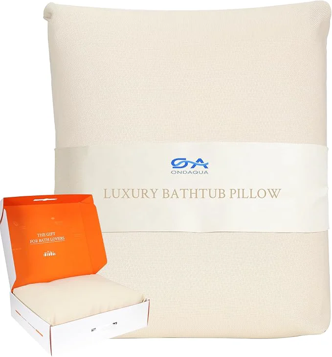 Genuine Luxury Bathtub Pillow Gift for Christmas Birthday Mother's Day Skin-Friendly Recyclable