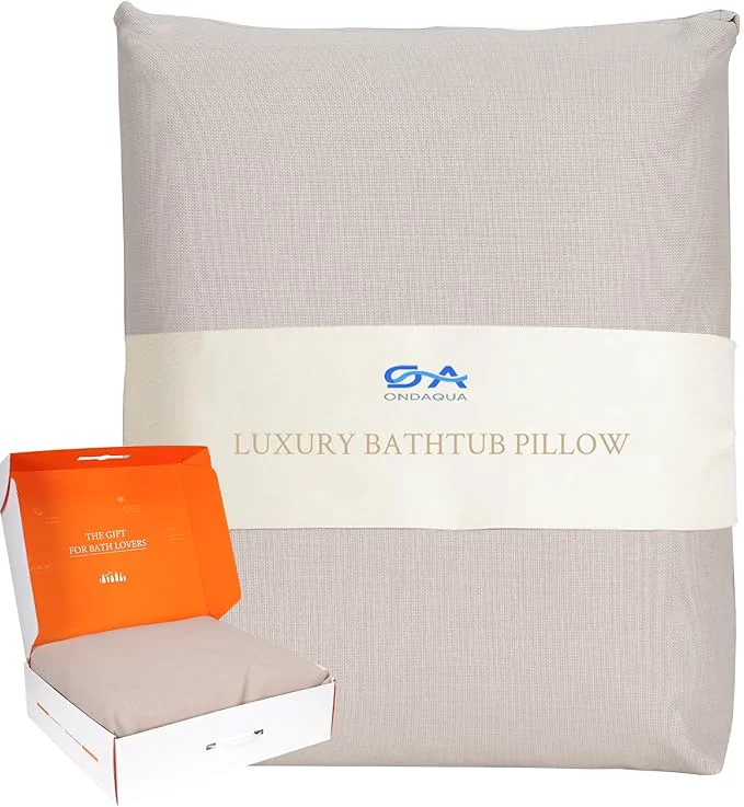 Unique Luxury Bathtub Pillow Gift for Christmas Birthday Mother's Day Skin-Friendly Premium Material
