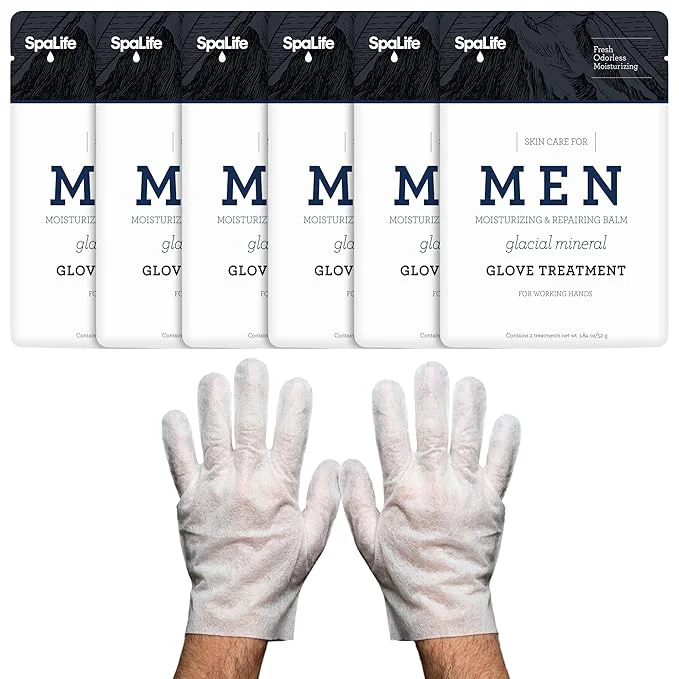 Fine SpaLife Men's Glacial Mineral Moisturizing and Repairing Balm Eco-Friendly