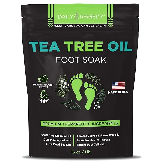 Fine Tea Tree Oil Foot Soak with Epsom Salt High-End