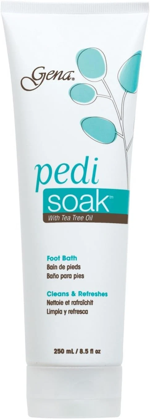 Eco-Friendly Gena Pedi Soak Foot Bath with Tea Tree Oil – Cleansing Foot Soak Certified