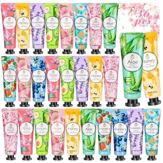 Unique 36 Pack Hand Cream Set Hand Lotion Travel Size Mothers Day Gifts Trusted