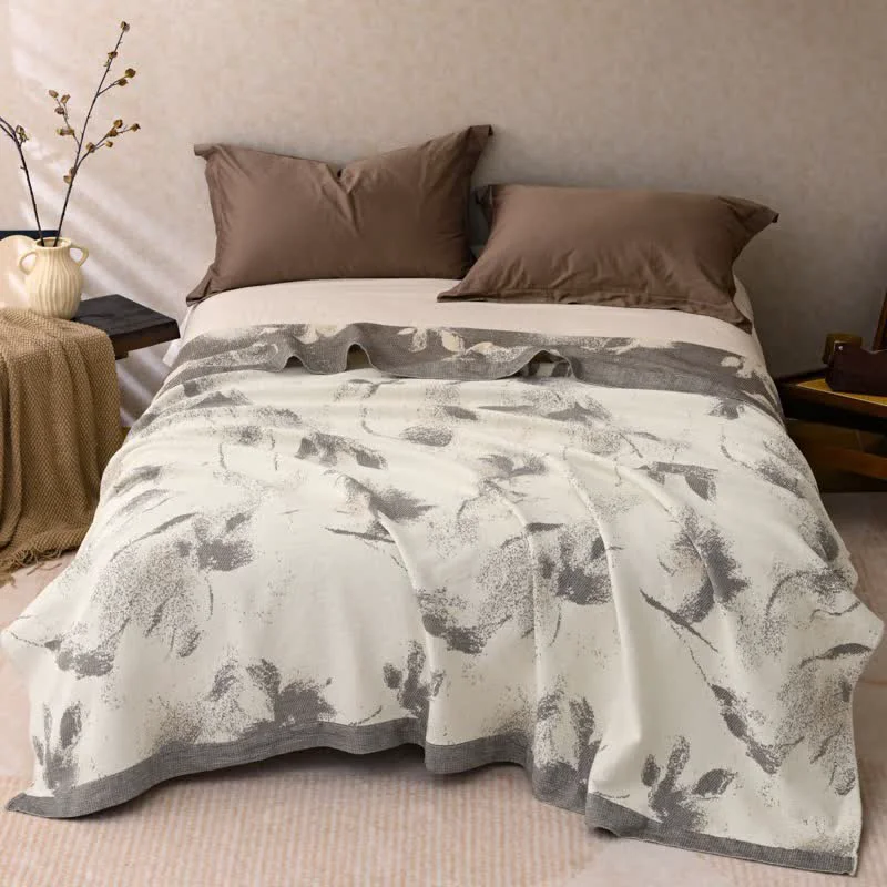 Convenient Ownkoti Artistic Pattern Cotton Quilt Blanket Professional