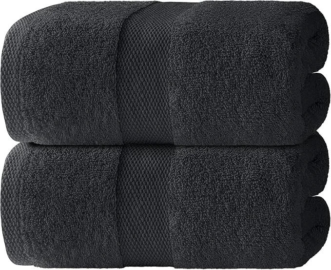 Optimized White Classic Luxury Soft Bath Sheets Set Casual