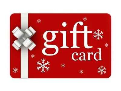 Minimalist GIFT CARD Green