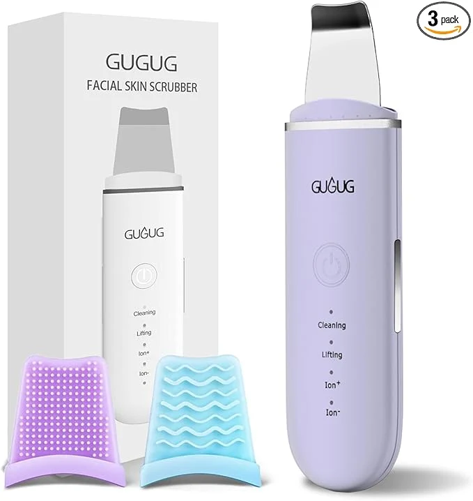 Practical GUGUG Skin Scrubber Face Spatula Skin Spatula Pore Cleaner Blackhead Remover