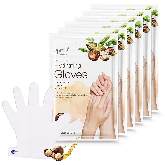 Quality Epielle Hydrating Hand Mask 6 Pairs Relieve and Soften Healthy