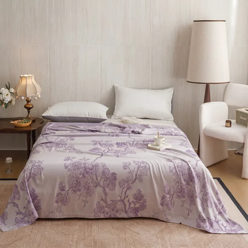 Unique Ownkoti Multicolor Floral Vine Bamboo Fiber Quilt Premium Material