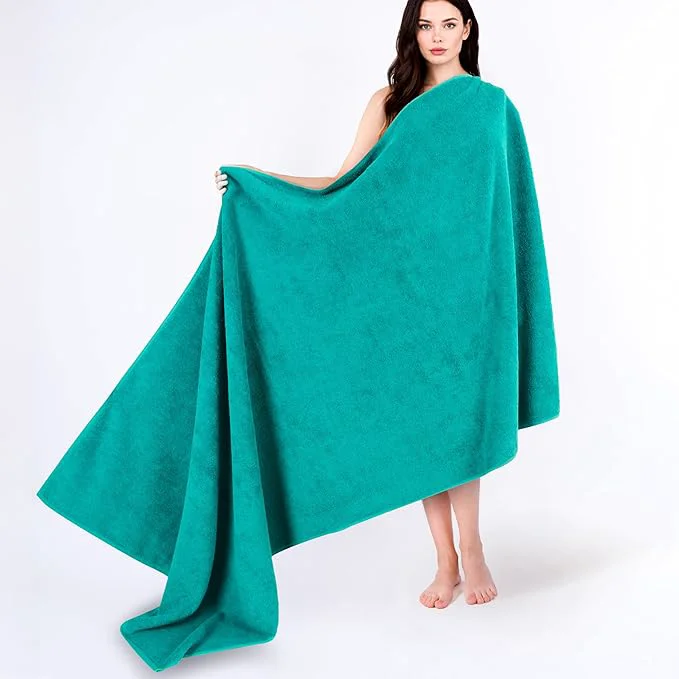 Clean Cotton Paradise Cotton 40x80 Oversized Bath Sheet Extra Large Turkish Refined
