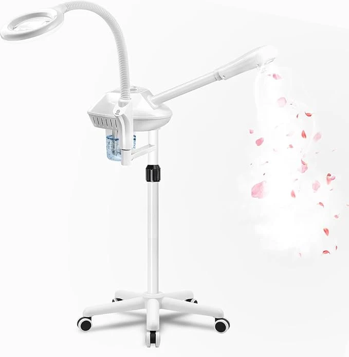 Elite Professional Facial Steamer for Deep Hydration 2in1 Ozone Face Steamer Crafted