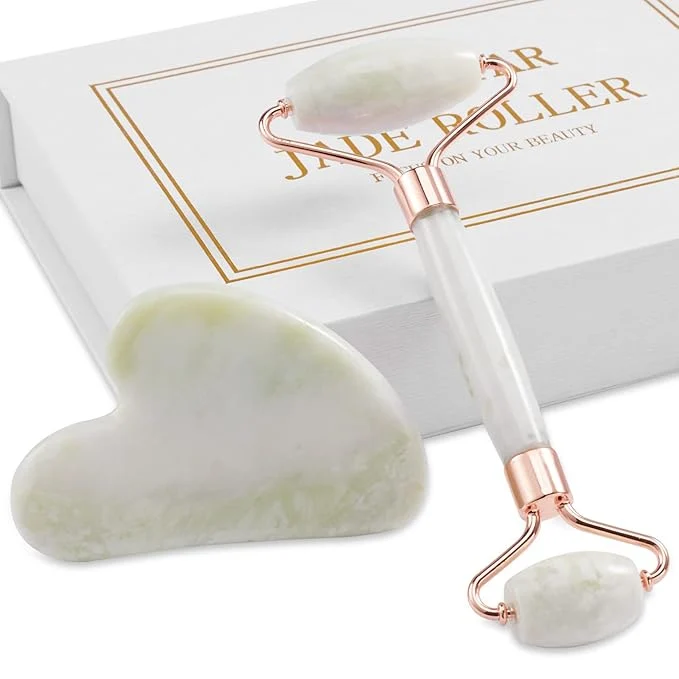 World-Class Jade Roller for Face Facial Roller Massager Skin Care Tool Gua Sha Facial Unique
