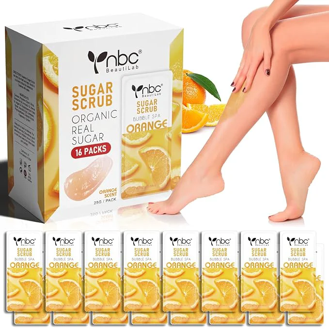 Recyclable Foot Exfoliating Sugar Scrub Dead Skin Remover Genuine