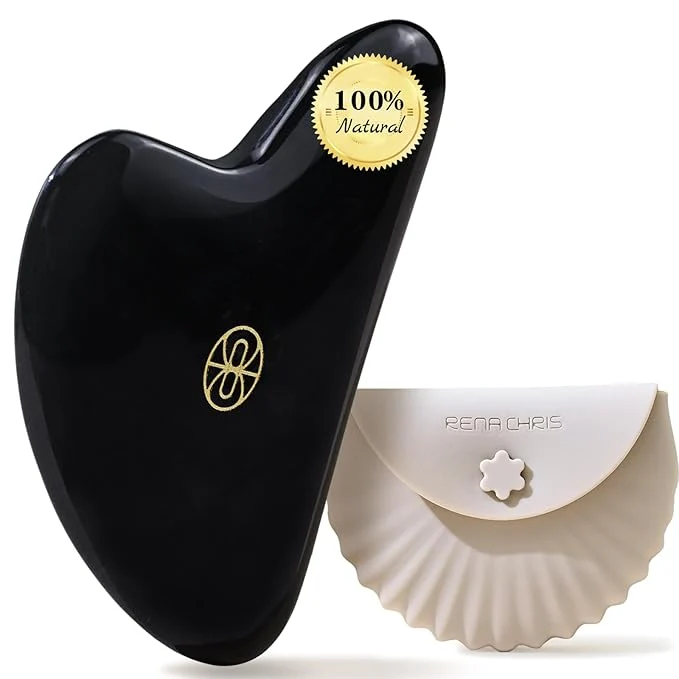 Relaxed Rena Chris Gua Sha Facial Tools Manual Massage Tool Powerful