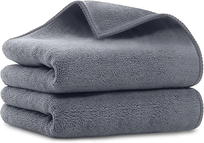 Minimalist UNIMADE Salon Towels 2 Pack Super Soft Microfiber Gym Towels Highly Absorbent Enhanced