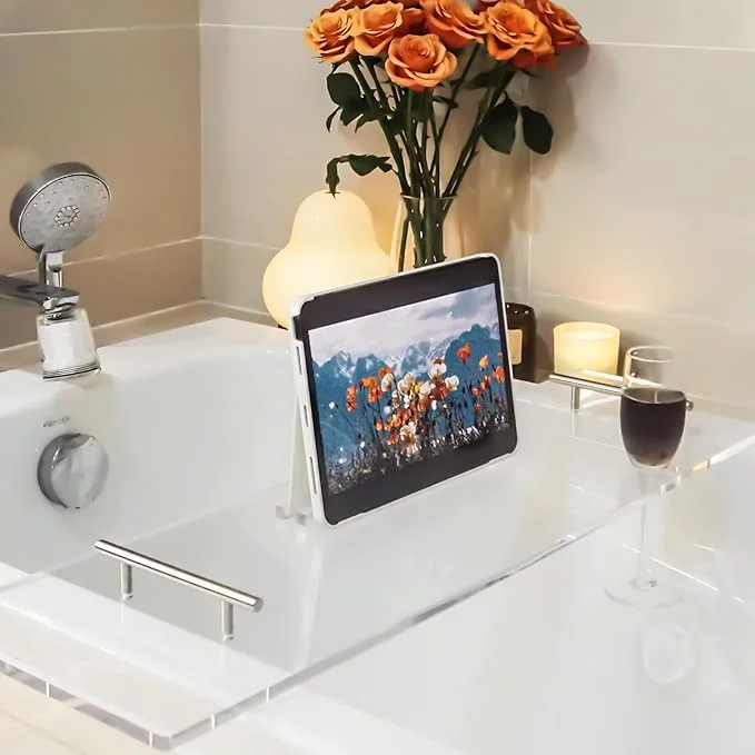 Fashionable Acrylic Bathtub Tray Bathtub Tray Caddy Bath Tray Table Premium