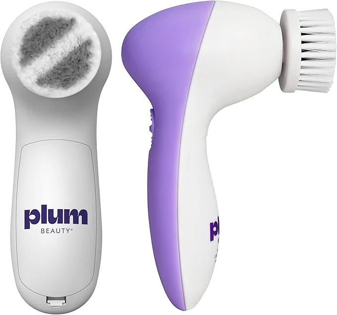 Breathable Face Scrubber Electric Facial Cleansing Brush Rechargeable Rotating Scrubber Safe