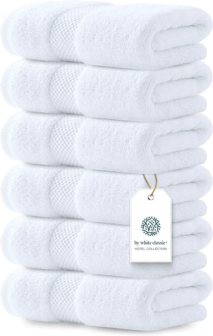 Superior Luxury White Hand Towels Selected