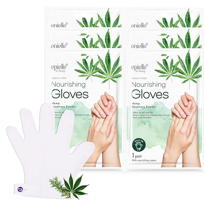 Classic Epielle Nourishing Hand Mask 6 Pairs Repair and Soften Functional