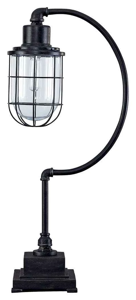 Elite Jae - Metal Desk Lamp - Antique Black Innovative