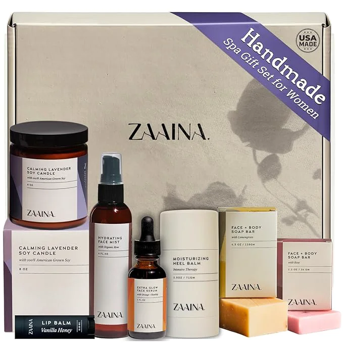 Powerful ZAAINA Spa Gift Set for Her Crafted