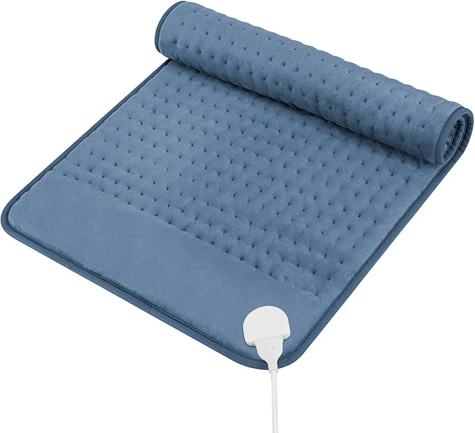 Soft Large Heating Pad for Back Pain Relief Electric Heating Pad for Neck and Minimalist