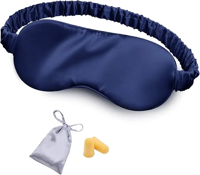 Reusable Silk Sleep Mask Eye Mask Blindfold Powerful