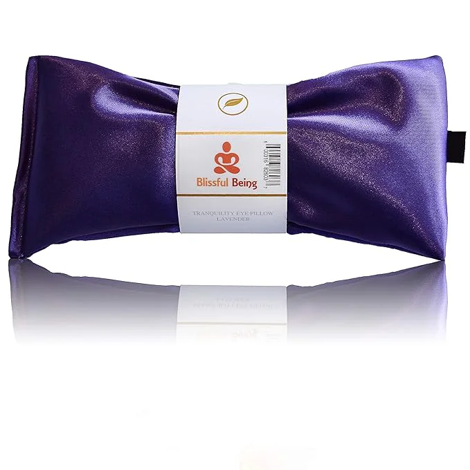 Premium Silk Eye Pillow- Lavender Eye Pillow Solid