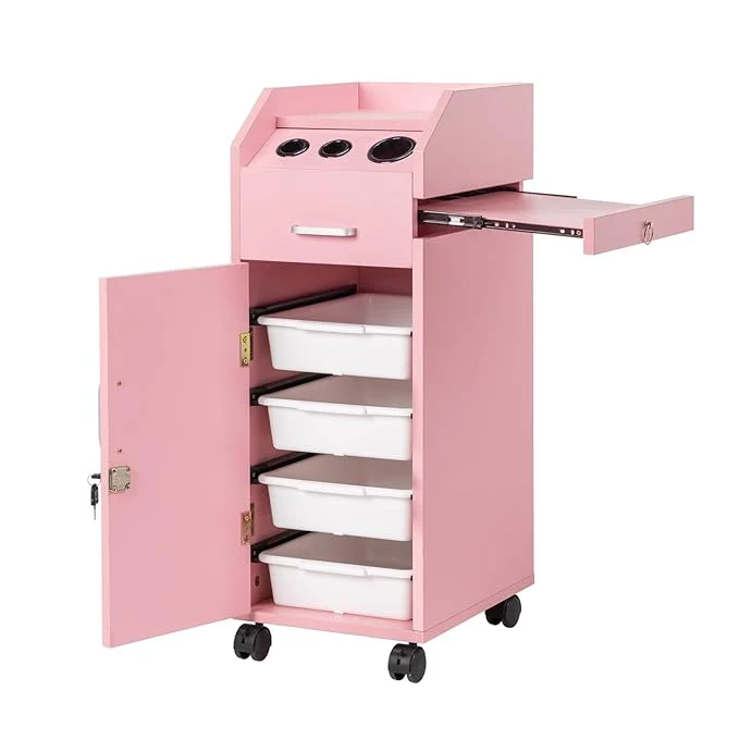 Quality Winado Hair Salon Storage Cart Lightweight