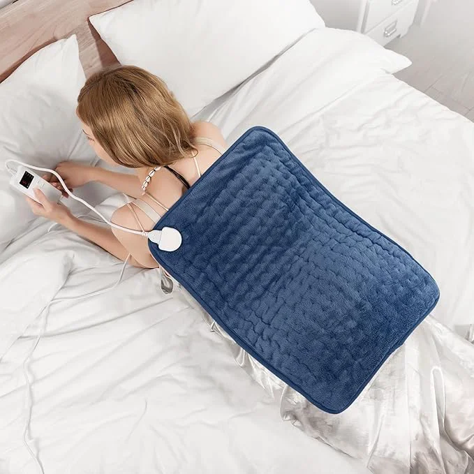 Comfortable Portable Heating Pad for Neck Back Shoulder Moist Heat Option Auto Fashionable