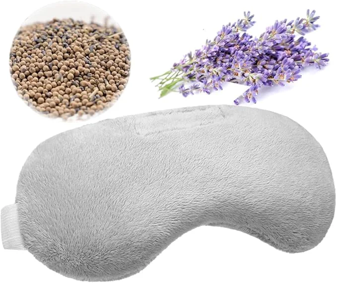Premium Material Umisleep Lavender Eye Mask Aromatherapy Weighted Sleep Mask Stylish
