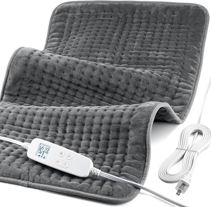 Enhanced VAAGHANM Heating Pad 33 x 17 inches Electric Heating Pad Environmentally Friendly