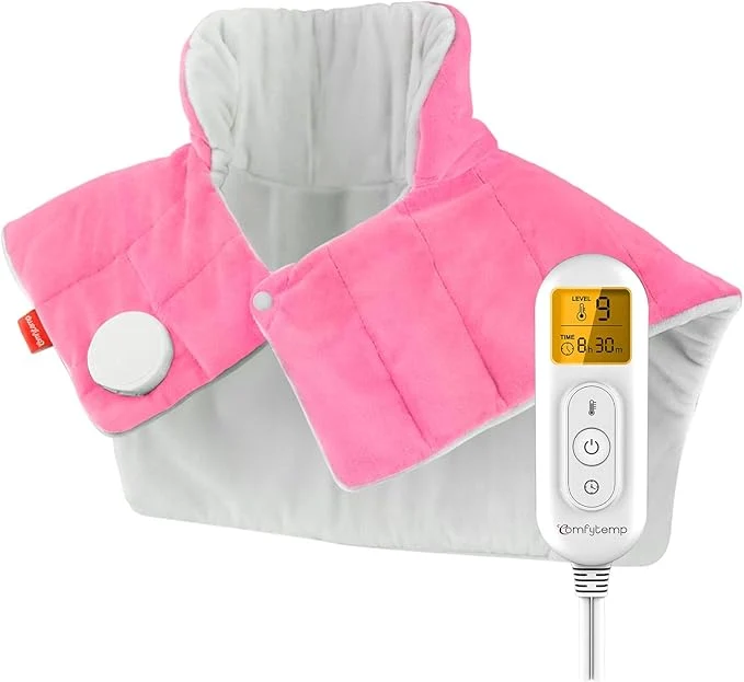Fashionable Comfytemp Heating Pad for Neck and Shoulders and Back 2.6lb Weighted Electric Quality