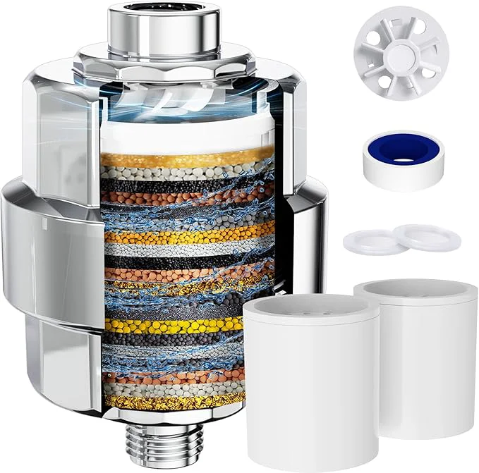 Outstanding Shower Filter EMBATHER 20 Stage Shower Head Filter Casual